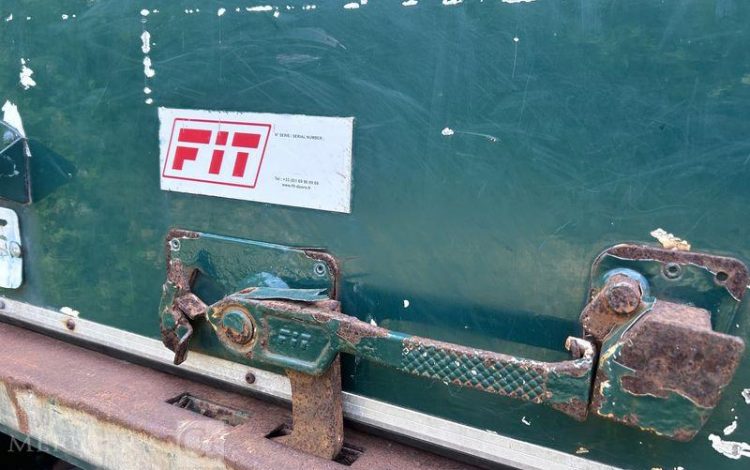 TROUILLET SREM FOURGON 3 ESSIEUX 38T VERT EJ-059-FG