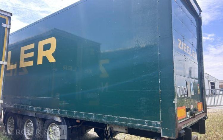 TROUILLET SREM FOURGON 3 ESSIEUX 38T VERT EJ-059-FG