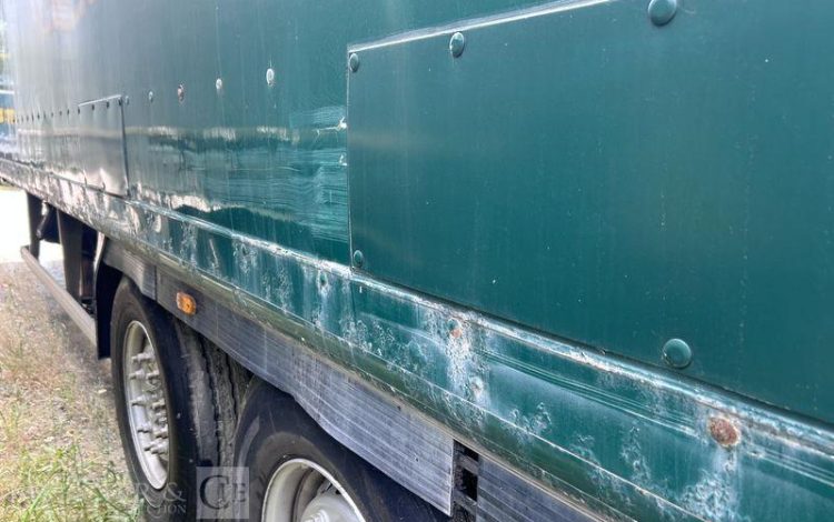 TROUILLET SREM FOURGON 3 ESSIEUX 38T VERT EJ-059-FG
