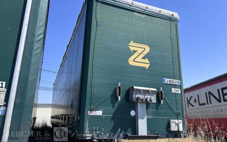 TROUILLET SREM PLSC 38T 3 ESSIEUX VERT EJ-800-ZV