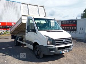 VOLKSWAGEN CRAFTER 50 2.0 TDi DPF  136 CV BENNE  DIESEL – 159369 KMS – ANNEE 2017 BLANC EK-365-WC