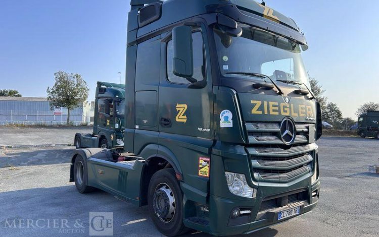 MERCEDES ACTROS 1848 VERT EL-786-TR