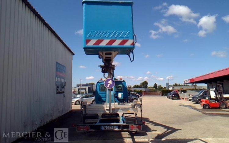 MULTITEL 35-120 NACELLE SUR VL MULTITEL MJ 201 – 20M – 2929H – AN2017 BLEU EN-027-EJ