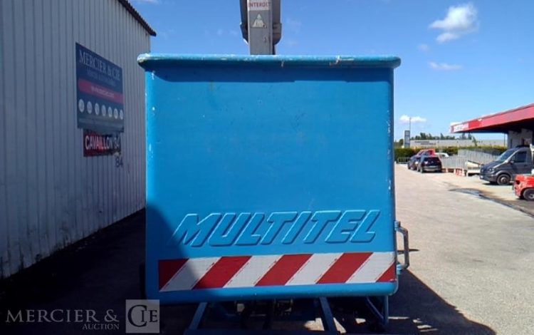 MULTITEL 35-120 NACELLE SUR VL MULTITEL MJ 201 – 20M – 2929H – AN2017 BLEU EN-027-EJ