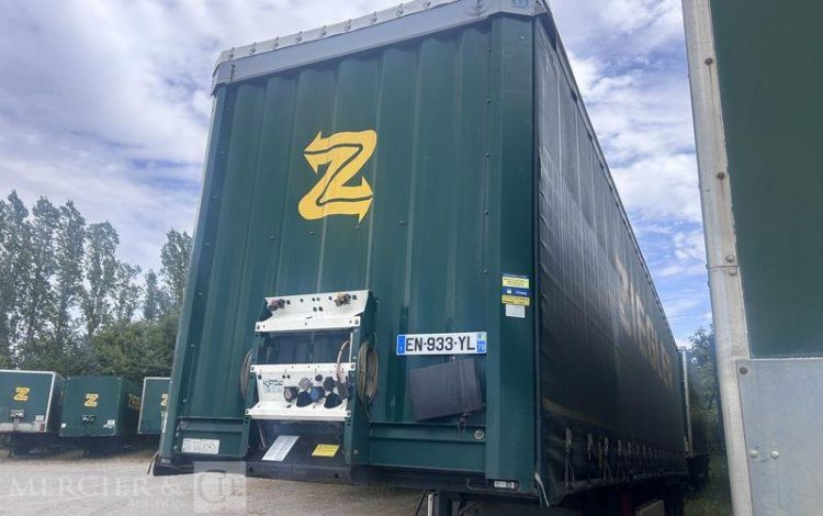KRONE SREM PLSC 3 ESSIEUX 38T HAYON VERT EN-933-YL