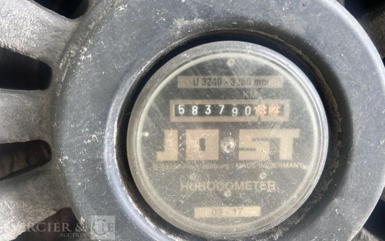 KRONE SREM PLSC 3 ESSIEUX 38T HAYON VERT EN-933-YL