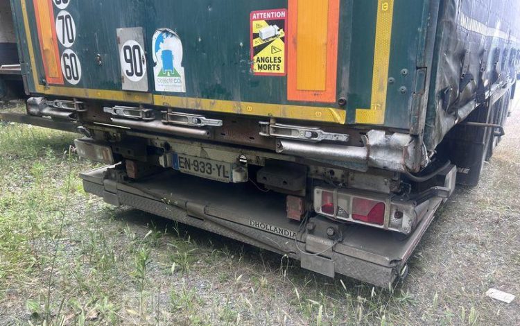 KRONE SREM PLSC 3 ESSIEUX 38T HAYON VERT EN-933-YL