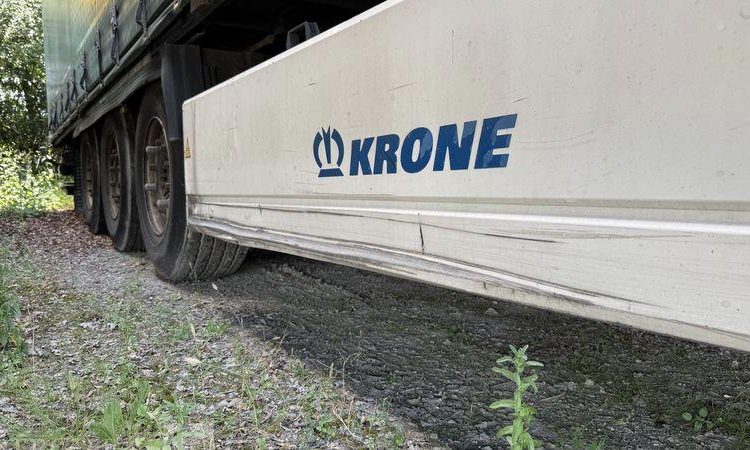 KRONE SREM PLSC 3 ESSIEUX 38T HAYON VERT EN-947-LK