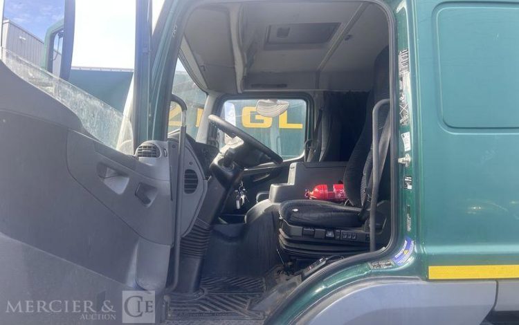 MERCEDES ATEGO 1524 CAISSE HAYON BVA VERT EV-277-ZQ