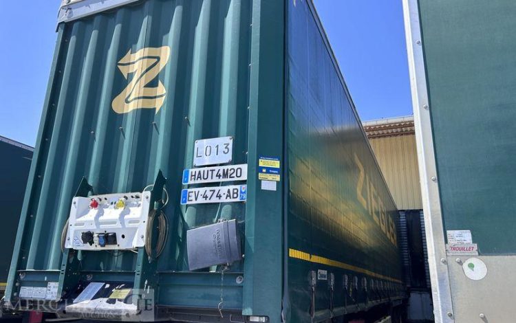 KRONE SREM PLSC 38T 3 ESSIEUX VERT EV-474-AB