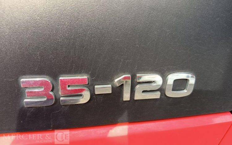 IVECO DAILY 35C12 BENNE AVEC COFFRE ACIER DIESEL – 125572 KMS – ANNEE 2018 ROUGE EW-052-VW