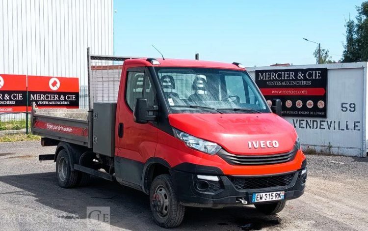 IVECO 35C12 BENNE SIMPLE CABINE COFFRE  EW-315-RN
