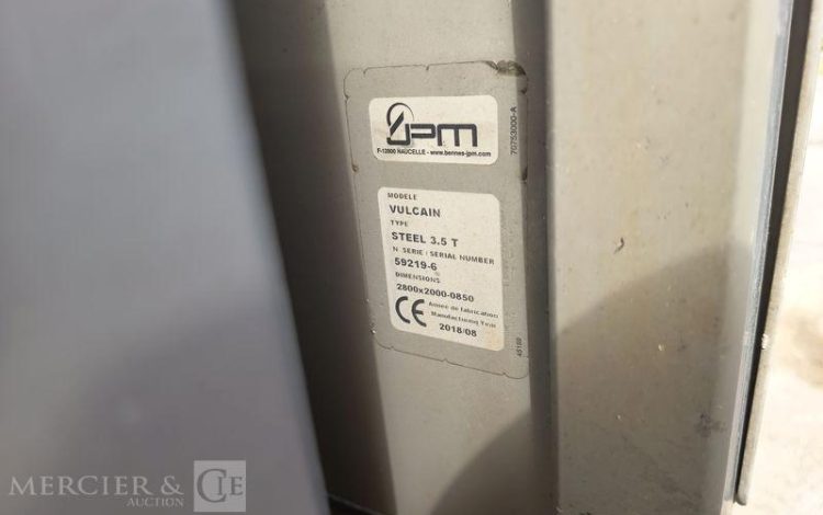 IVECO 35C12 BENNE SIMPLE CABINE COFFRE  EW-315-RN