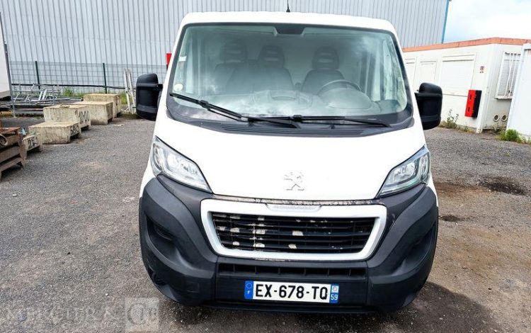 PEUGEOT BOXER III Phase 3  L1H1 2.0 BlueHDi 16V  110 cv – DIESEL – ANNEE 2018
 BLANC EX-678-TQ