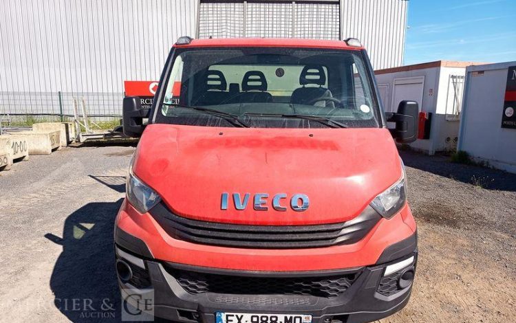 IVECO 35C12 BENNE SIMPLE CABINE COFFRE  EX-988-MQ