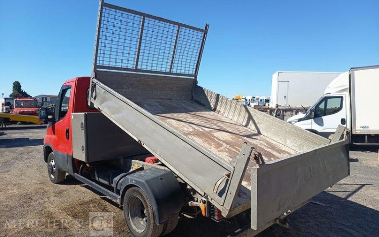 IVECO 35C12 BENNE SIMPLE CABINE COFFRE  EX-988-MQ