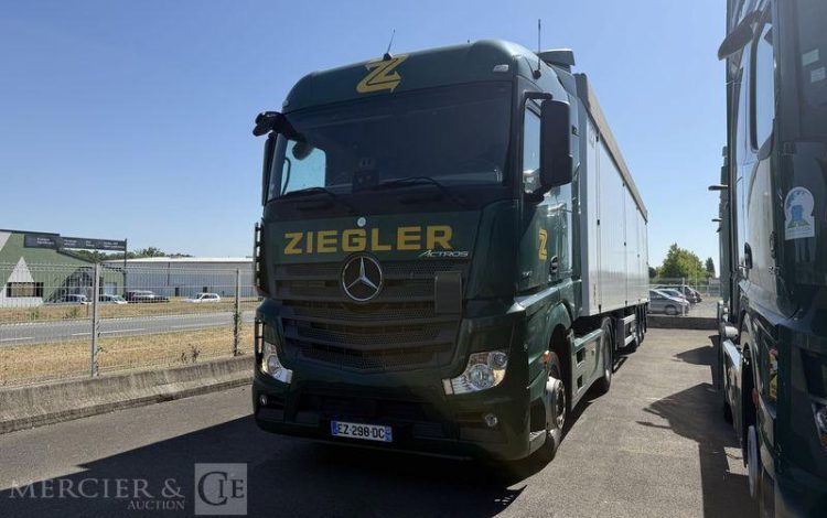MERCEDES ACTROS 1845 VERT EZ-298-DC