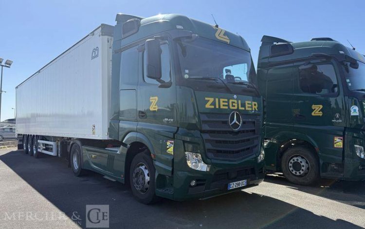 MERCEDES ACTROS 1845 VERT EZ-298-DC