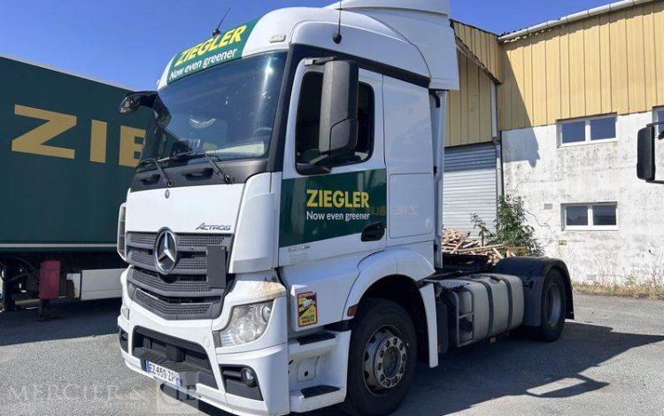 MERCEDES ACTROS 1843 BLANC EZ-659-ZP