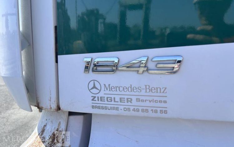 MERCEDES ACTROS 1843 BLANC EZ-659-ZP