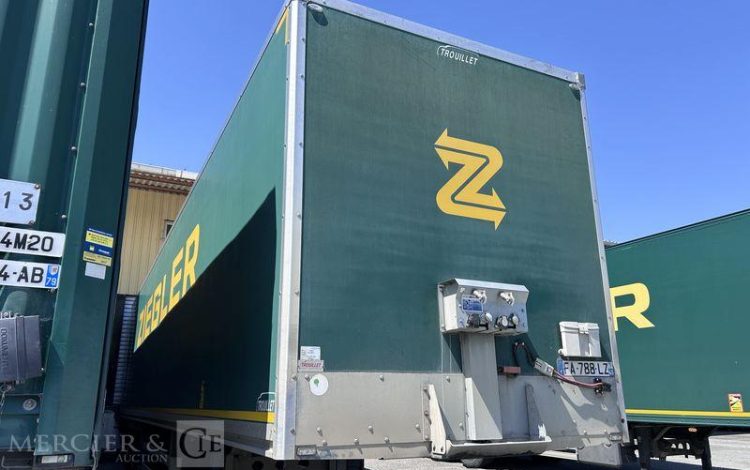 TROUILLET SREM FOURON 38T HAYON 3 ESSIEUX VERT FA-788-LZ