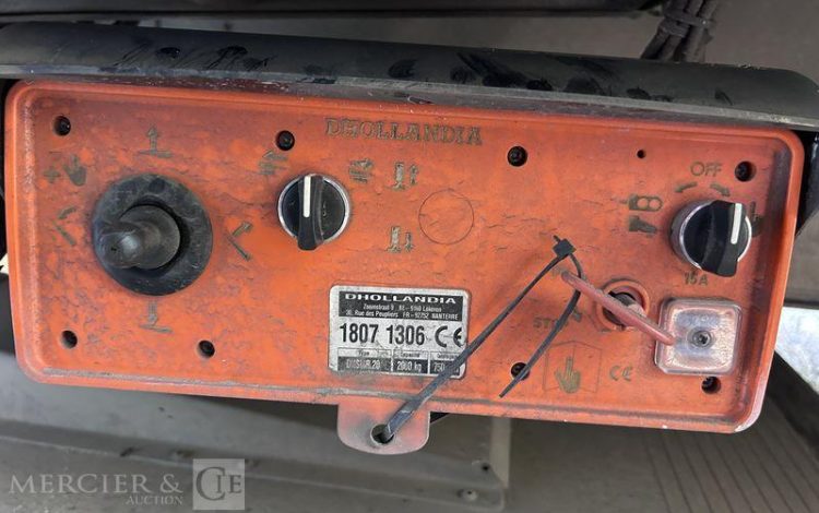 TROUILLET SREM FOURON 38T HAYON 3 ESSIEUX VERT FA-788-LZ