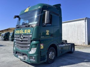 MERCEDES ACTROS 1845 BVA VERT FA-802-YG