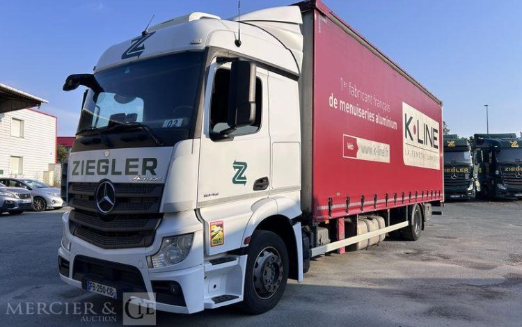 MERCEDES ACTROS 1842 CAISSE HAYON BLANC FB-250-CB