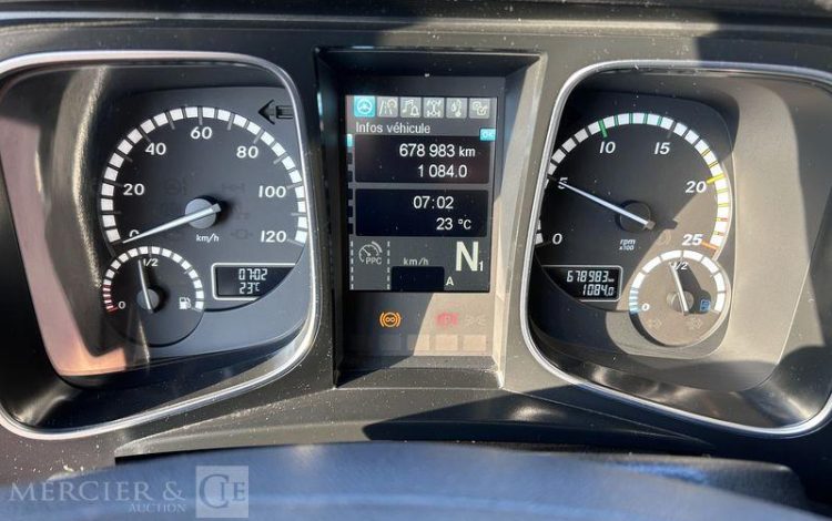 MERCEDES ACTROS 1842 CAISSE HAYON BLANC FB-250-CB