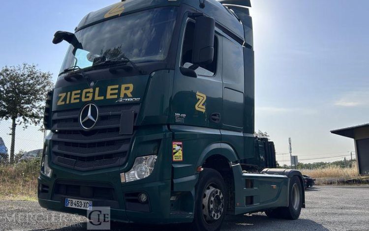 MERCEDES ACTROS 1845 VERT FB-453-XC