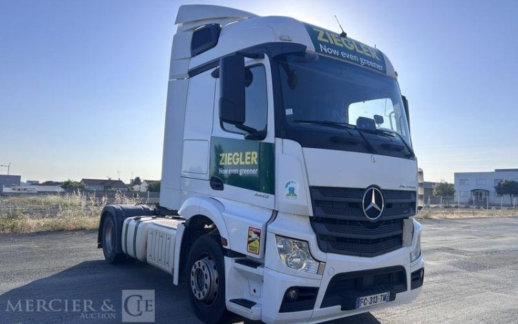 MERCEDES ACTROS 1843 BLANC FC-313-TM