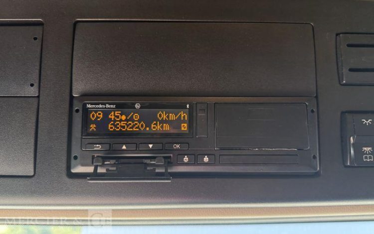 MERCEDES ACTROS 1845 VERT FF-312-LH
