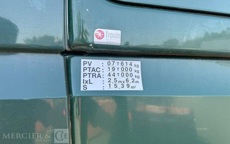 MERCEDES ACTROS 1845 VERT FF-499-MY