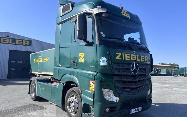 MERCEDES ACTROS 1845 VERT FG-648-DX