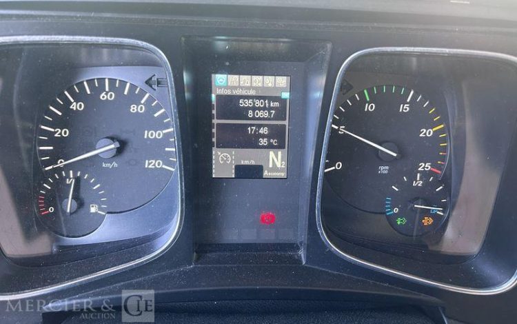 MERCEDES ACTROS 1845 VERT FG-648-DX