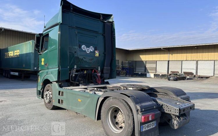 MERCEDES ACTROS 1845 VERT FG-663-DX