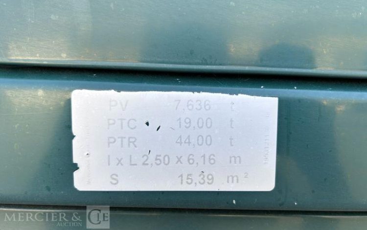 MERCEDES ACTROS 1845 VERT FG-663-DX