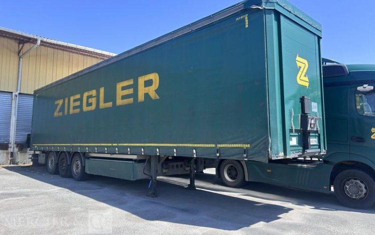 LECITRAILER SREM PLSC 27T 2 ESSIEUX VERT FH-462-NH