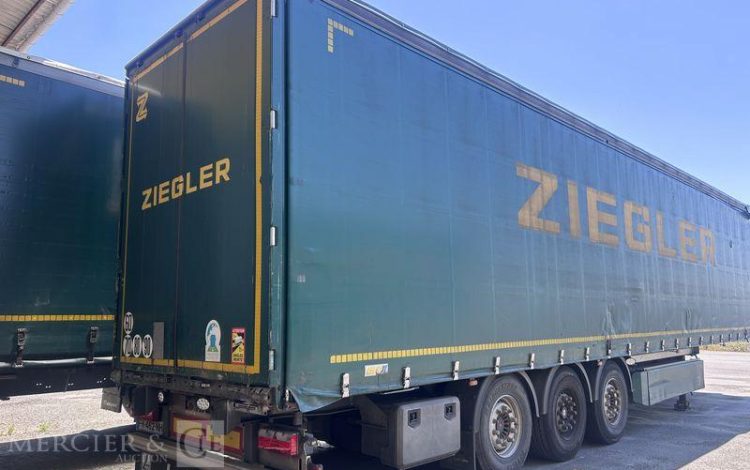 LECITRAILER SREM PLSC 27T 2 ESSIEUX VERT FH-462-NH