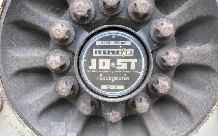 KRONE SREM PLSC 3 ESSIEUX 38T HAYON VERT FP-695-MT