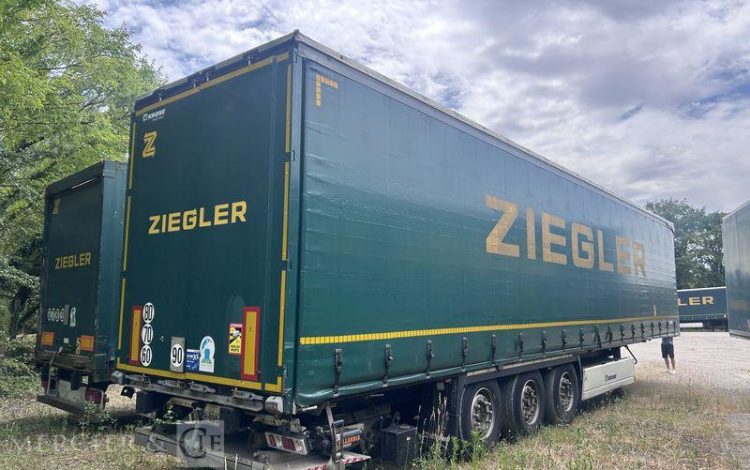 KRONE SREM PLSC 3 ESSIEUX 38T HAYON VERT FP-695-MT