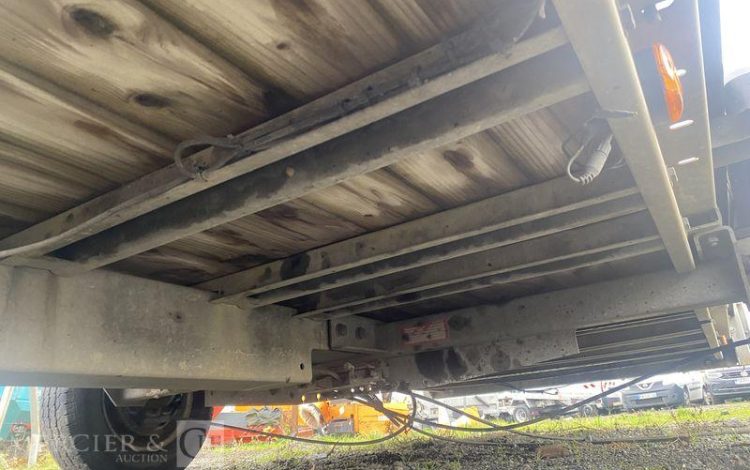 ECIM REMORQUE PORTE ENGIN 2 ESSIEUX – PTAC 3,5 TONNES – ANNEE 2020  FQ-210-AY