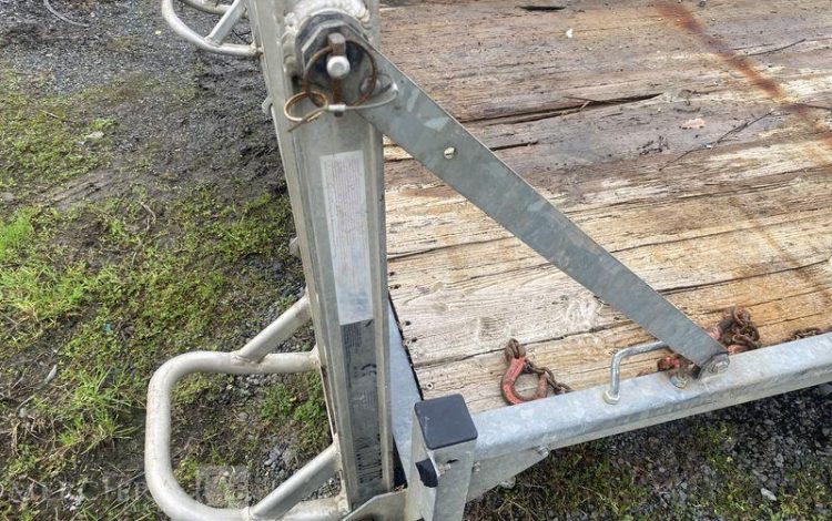 ECIM REMORQUE PORTE ENGIN 2 ESSIEUX – PTAC 3,5 TONNES – ANNEE 2020  FQ-210-AY