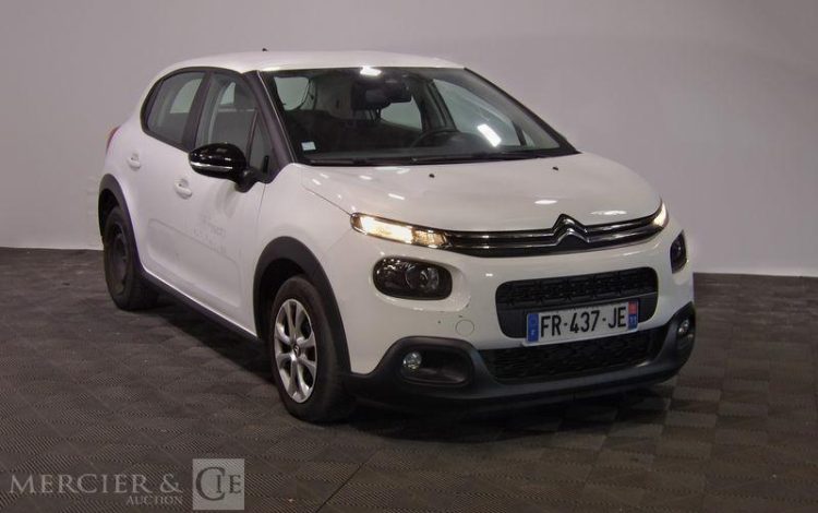 CITROEN C3 BLANC FR-437-JE