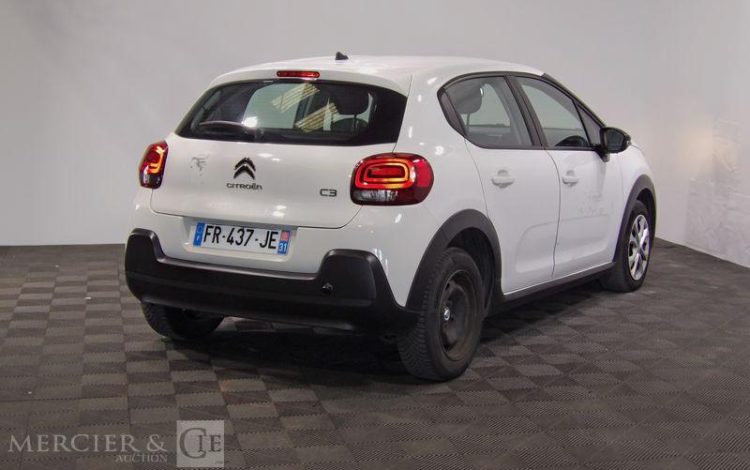 CITROEN C3 BLANC FR-437-JE