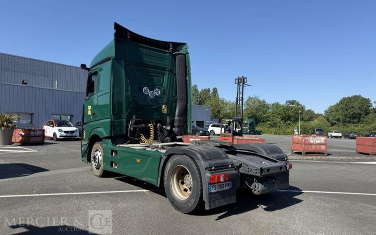 MERCEDES ACTROS 1845 BVA VERT FS-390-PW