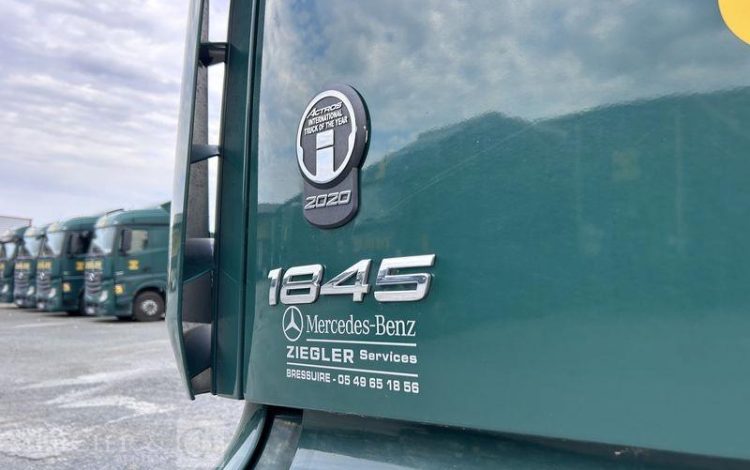 MERCEDES ACTROS 1845 VERT FW-565-JP