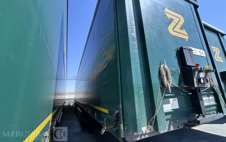 LECITRAILER SREM PLSC 38T 3 ESSIEUX VERT FW-656-NB