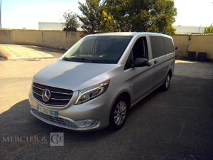 MERCEDES VITO 114 CDI LONG FINITION PRO EQUIPE POMPES FUNEBRES GRIS FY-327-SC