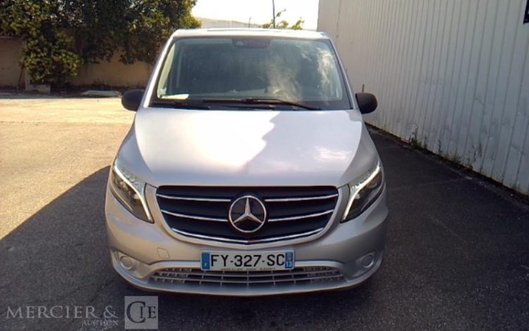 MERCEDES VITO 114 CDI LONG FINITION PRO EQUIPE POMPES FUNEBRES GRIS FY-327-SC
